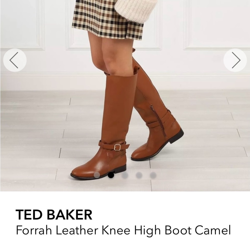 Ted Baker knee high boots in excellent condition. Worn once. Make me an offer!